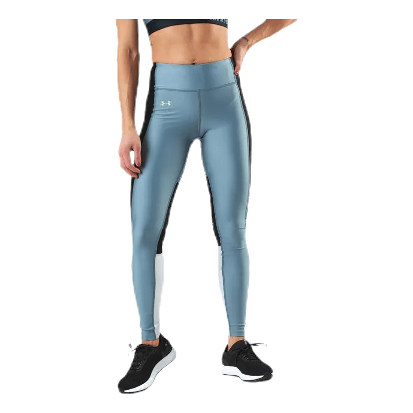 Under Armour UA HG Armour Perforation Inset Leggings Turquoise